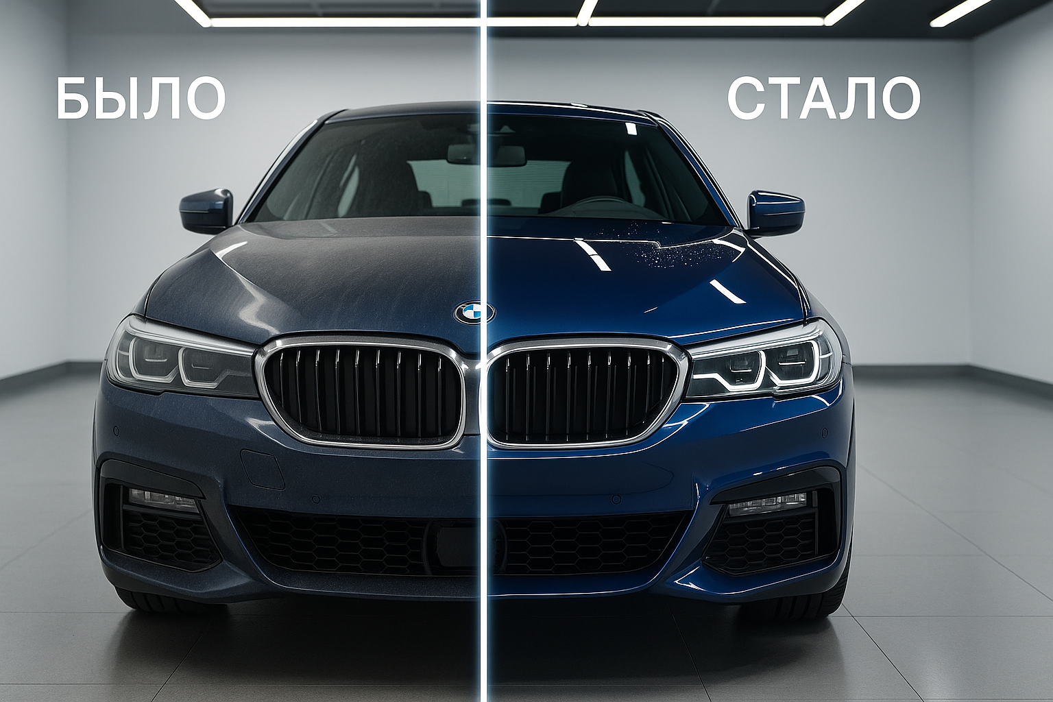 Детейлинг кузова BMW 5 Series